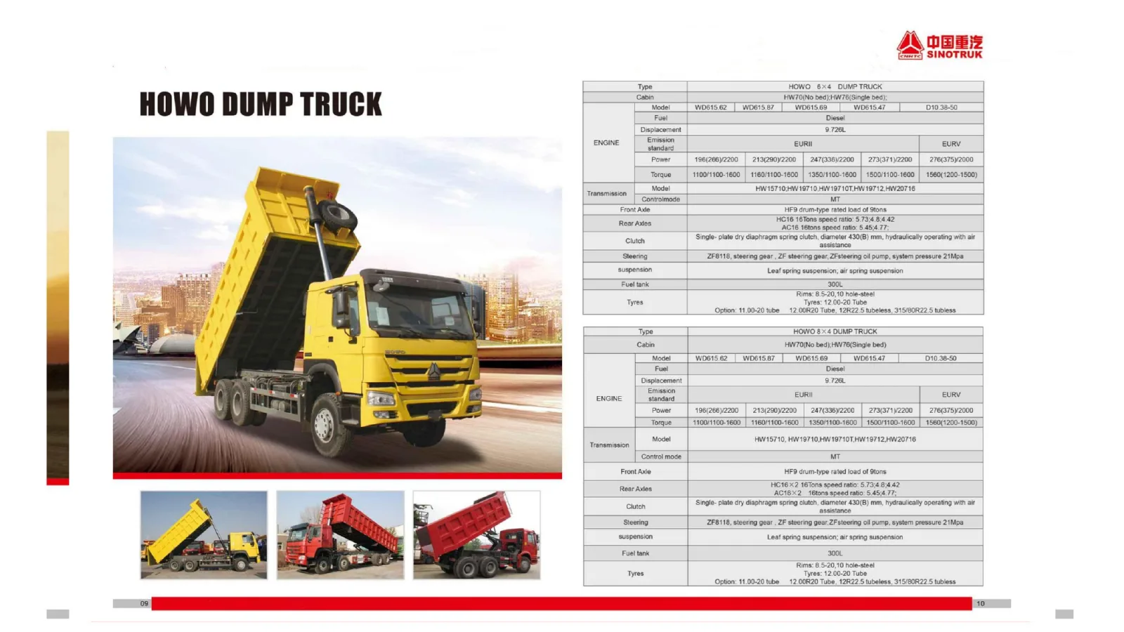 HOWO 6x4 Dump Truck