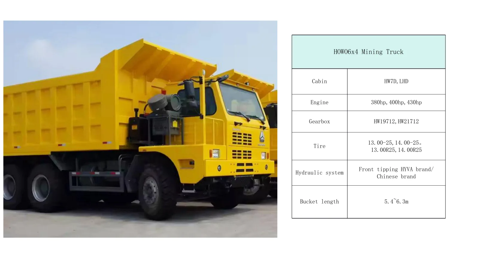 HW06x4 Mining Truck