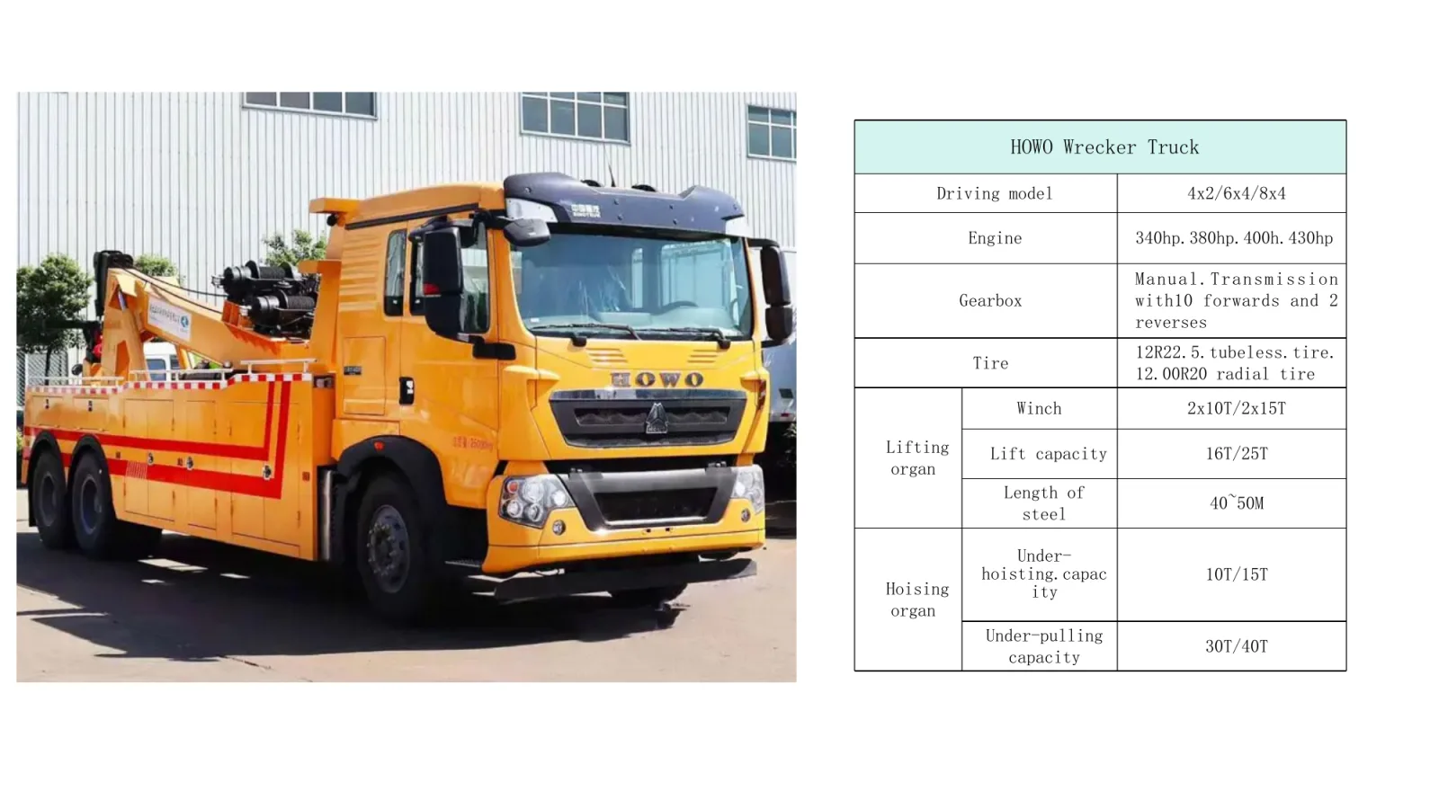 HOWO Wrecker Truck
