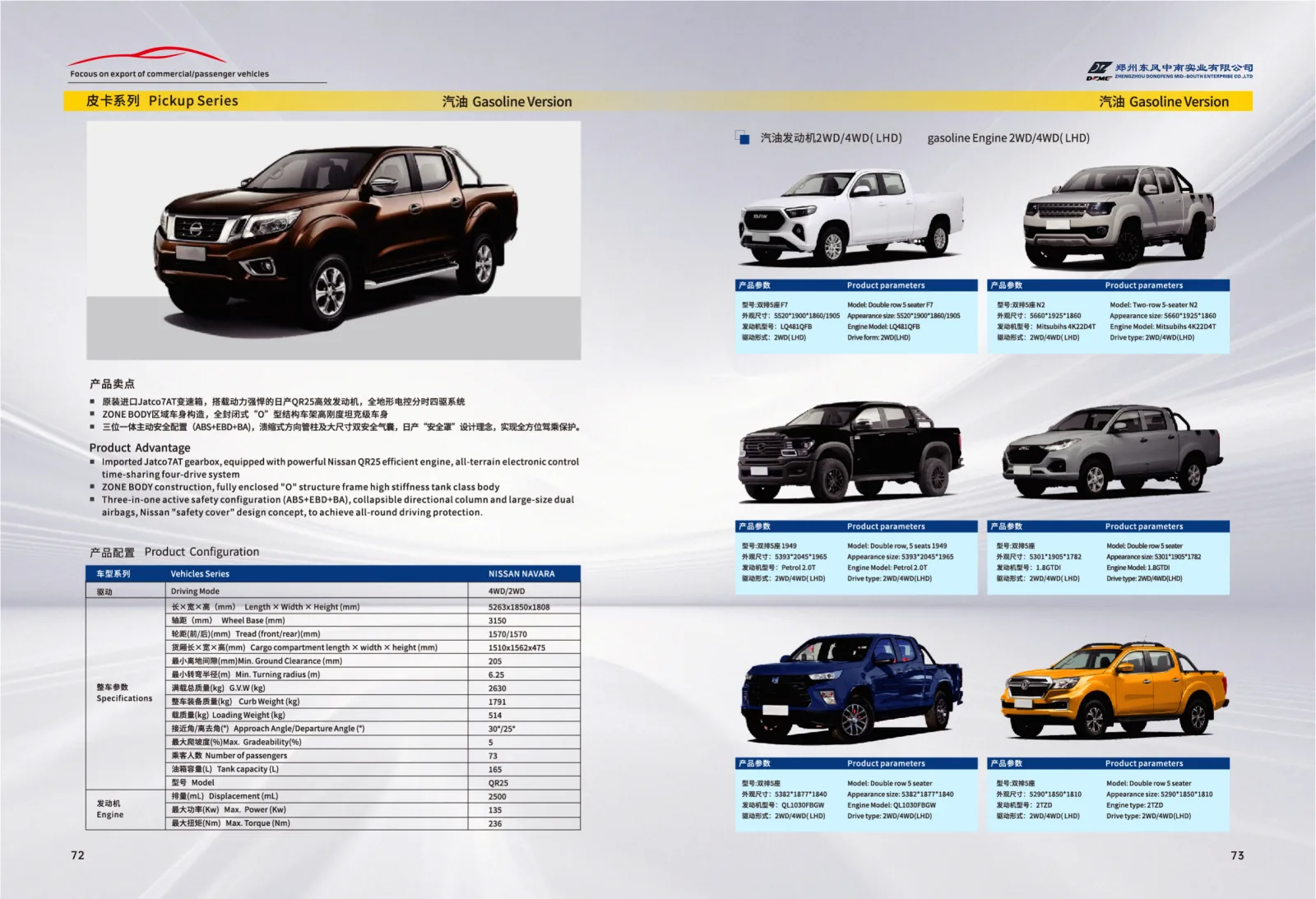 Nissan Navara Pickup (皮卡系列)