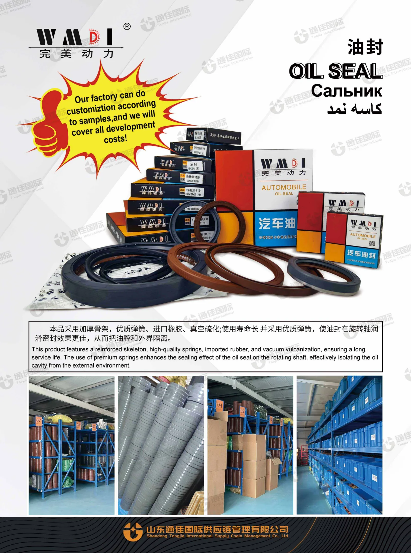 WMDI Automobile Oil Seal