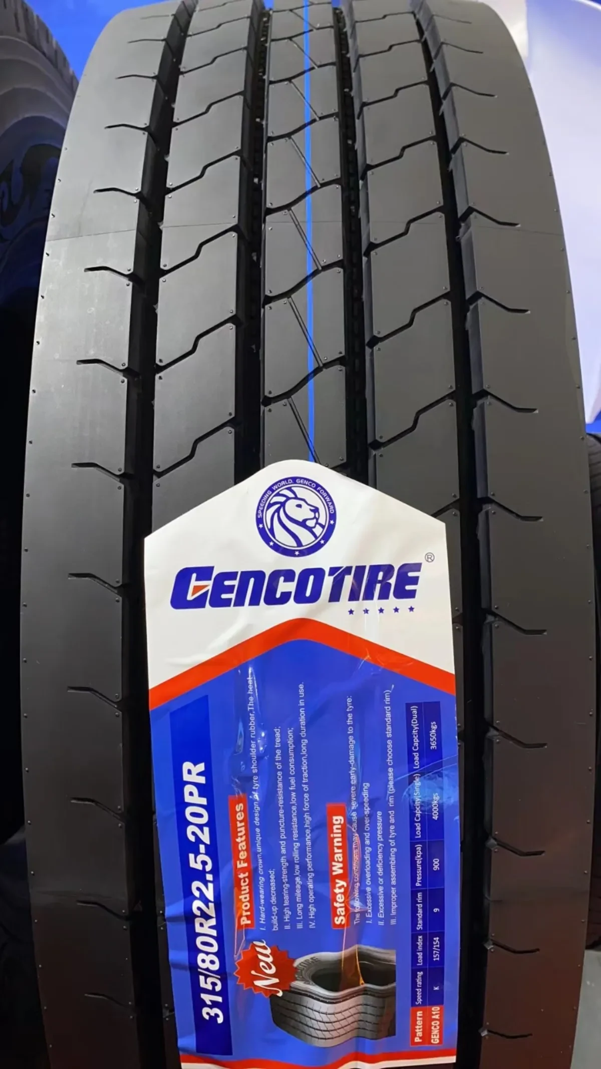 Genco A10 Truck Tyre